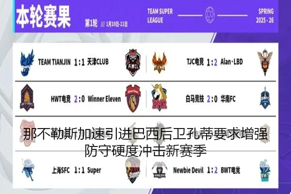 那不勒斯加速引进巴西后卫孔蒂要求增强防守硬度冲击新赛季